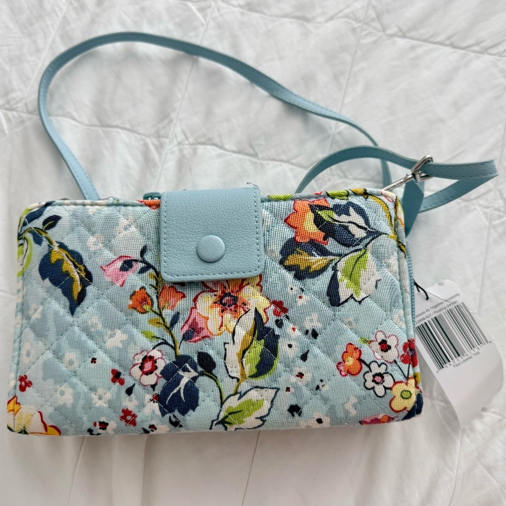 Vera Bradley RFID Deluxe All Together Crossbody - NWT